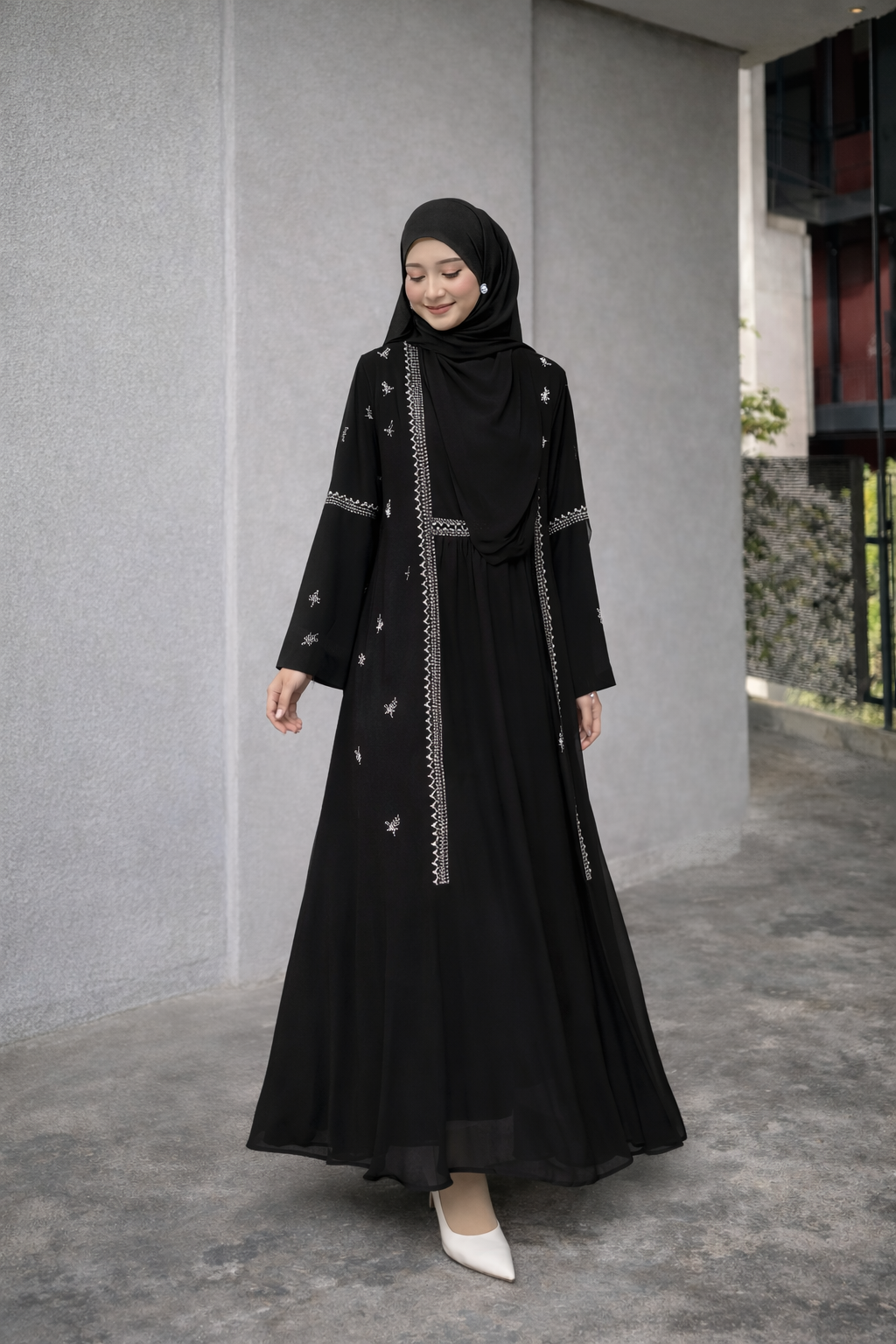 Abaya Élégance Nuit