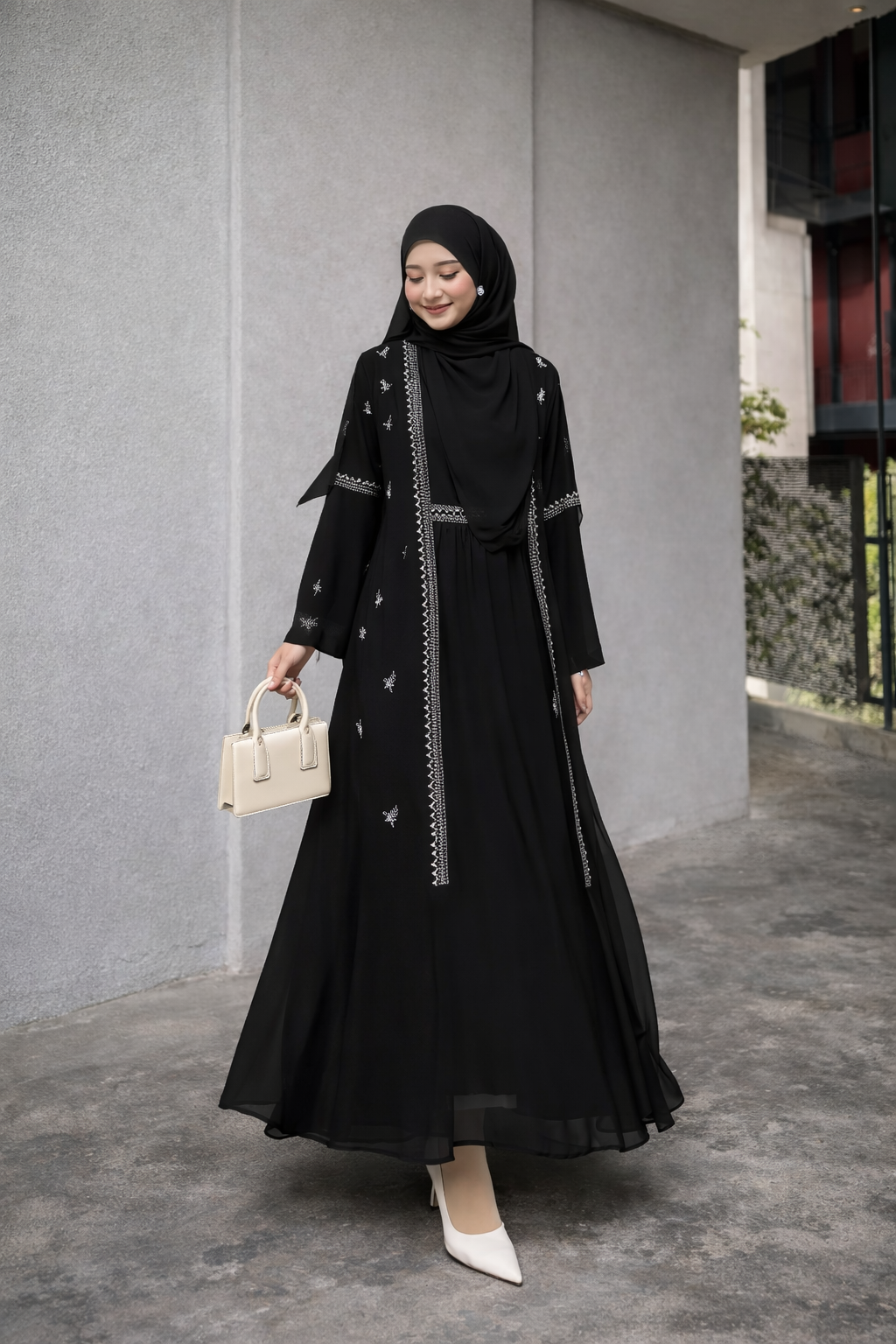 Abaya Élégance Nuit