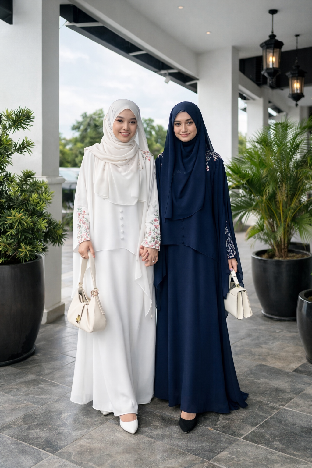 Abaya Élégance Minuit