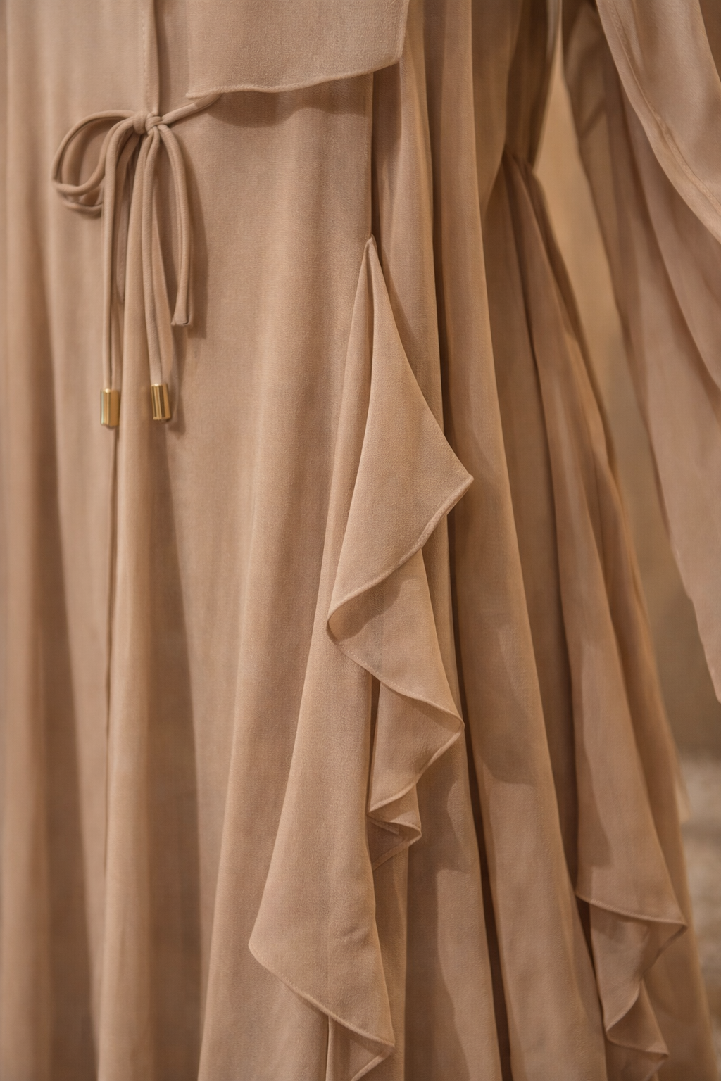 Abaya Élégance Sable